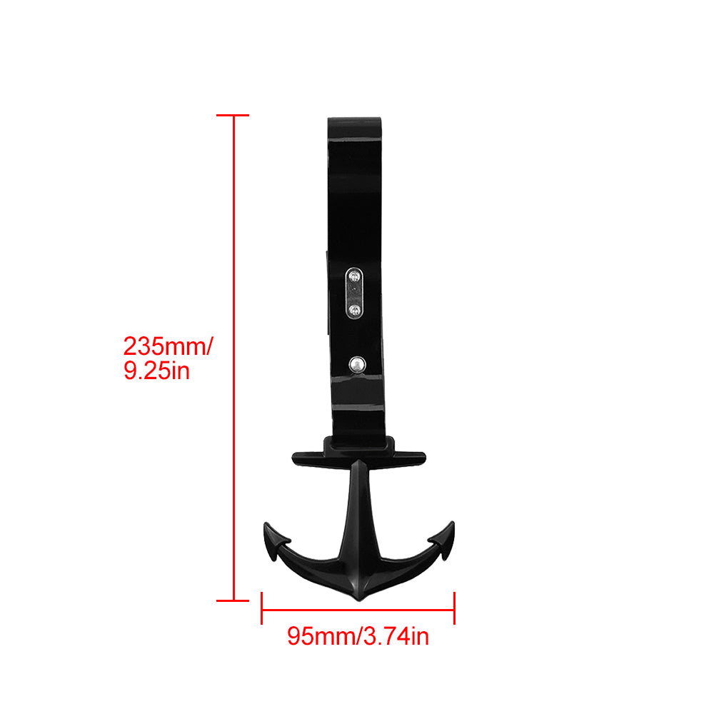 Brand New Anchor Anker Black JDM TSURIKAWA Ring Subway Train Bus Handle Black Strap Charm Drift