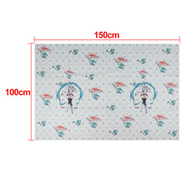 Brand New Hatsune Miku Fabric Material SEAT Cover Cloth For Universal Interior