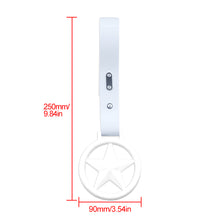 Load image into Gallery viewer, Brand New Round Star White JDM TSURIKAWA Ring Subway Train Bus Handle White Strap Charm Drift