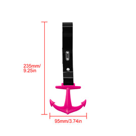 Brand New Anchor Anker Pink JDM TSURIKAWA Ring Subway Train Bus Handle Black Strap Charm Drift