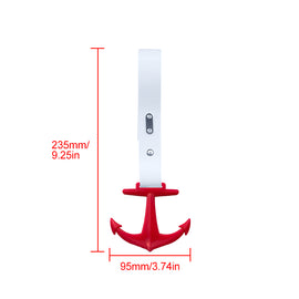 Brand New Anchor Anker Red JDM TSURIKAWA Ring Subway Train Bus Handle White Strap Charm Drift
