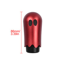 Load image into Gallery viewer, Brand New JDM Universal Ghost Aluminum Red Manual Car Gear Shift Knob Stick Shifter M8 M10 M12