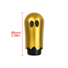Load image into Gallery viewer, Brand New JDM Universal Ghost Aluminum Gold Manual Car Gear Shift Knob Stick Shifter M8 M10 M12