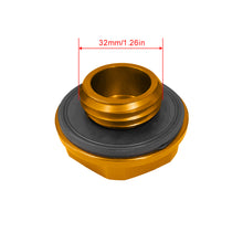 Load image into Gallery viewer, Brand New JDM Mazdaspeed Gold Aluminum Engine Oil Fuel Filler Cap Billet For Mazda