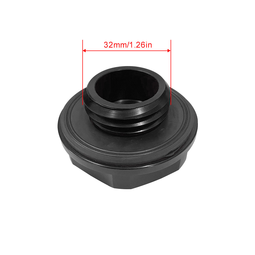 Brand New JDM Mazdaspeed Black Aluminum Engine Oil Fuel Filler Cap Billet For Mazda
