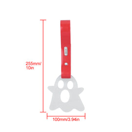 Brand New Ghost Glow In Dark Green JDM TSURIKAWA Ring Subway Train Bus Handle Red Strap Charm Drift