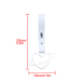 Brand New Space Heart White JDM TSURIKAWA Ring Subway Train Bus Handle White Strap Charm Drift
