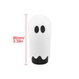 Brand New JDM Universal Ghost Aluminum White Manual Car Gear Shift Knob Stick Shifter M8 M10 M12