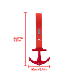 Brand New Anchor Anker Red JDM TSURIKAWA Ring Subway Train Bus Handle Red Strap Charm Drift