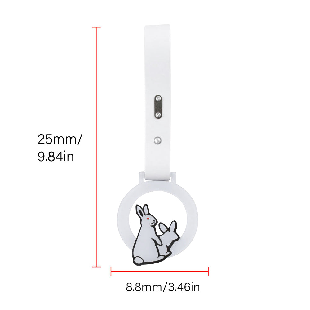 Brand New Rabbit Bunny JDM TSURIKAWA Ring Subway Train Bus Handle Strap Charm Drift