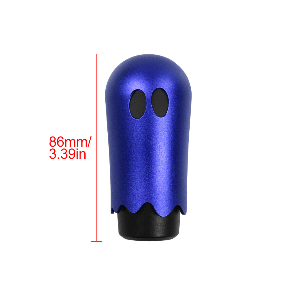 Brand New JDM Universal Ghost Aluminum Blue Manual Car Gear Shift Knob Stick Shifter M8 M10 M12