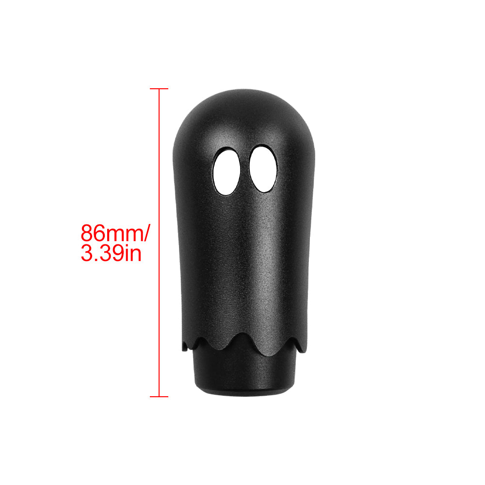 Brand New JDM Universal Ghost Aluminum Black Manual Car Gear Shift Knob Stick Shifter M8 M10 M12