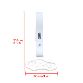 Brand New AE86 CAR White JDM TSURIKAWA Ring Subway Train Bus Handle White Strap Charm Drift