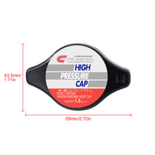 Load image into Gallery viewer, Brand New JDM 1.3bar 9mm Cusco Racing Black Racing Cap High Pressure Radiator Cap For Universal