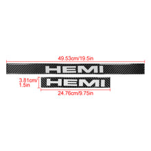 Load image into Gallery viewer, Brand New 4PCS Universal HEMI Real Carbon Fiber Black Car Door Scuff Sill Cover Panel Step Protector
