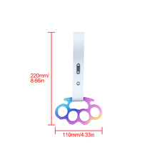 Load image into Gallery viewer, BRAND NEW KNUCKLES JDM TSURIKAWA Ring Subway Train Bus White Handle Strap Charm Drift