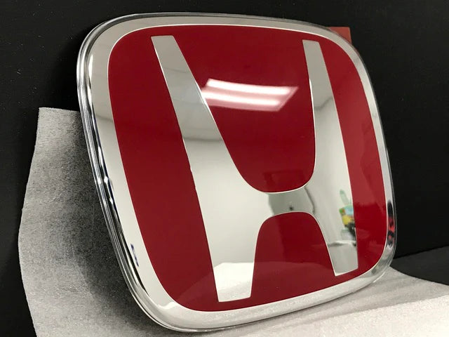 BRAND NEW 1PCS HONDA RED FRONT GRILLE H LOGO JDM EMBLEM FOR HONDA FIT JAZZ 2018-2020 & HONDA HR-V 2016-2022