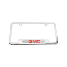 Load image into Gallery viewer, Brand New Universal 1PCS GMC Chrome Metal License Plate Frame