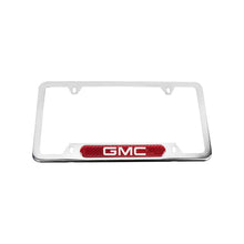 Load image into Gallery viewer, Brand New Universal 1PCS GMC Chrome Metal License Plate Frame