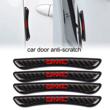 Load image into Gallery viewer, Brand New 4PCS GMC Real Carbon Fiber Anti Scratch Badge Car Door Handle Cover Trim