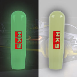 Brand New 15CM HKS Universal Glow In the Dark Green Manual Long Stick Shift Knob M8 M10 M12 Adapter