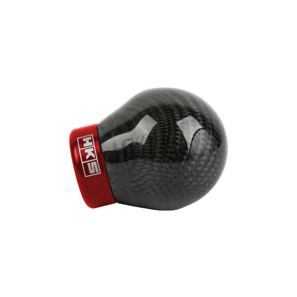 Brand New HKS Universal Real Carbon Fiber Round Ball Manual Car Racing Gear Shift Knob Shifter M12 M10 M8