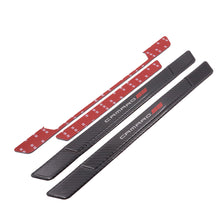 Load image into Gallery viewer, Brand New 2PCS Universal Chevrolet CAMARO SS Real Carbon Fiber Black Car Door Scuff Sill Cover Panel Step Protector