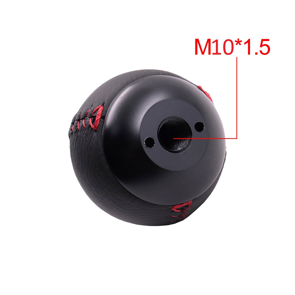 BRAND NEW JDM Mugen Leather 5 Speed Shift Knob Black HONDA CRZ Type R Civic FA5 FG2 SI