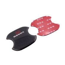 Load image into Gallery viewer, BRAND NEW UNIVERSAL 2PCS HONDA REAL CARBON FIBER ANTI-SCRATCH DOOR HANDLE PROTECTOR