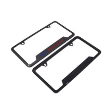 Load image into Gallery viewer, Brand New Universal 2PCS Ford Racing Metal Carbon Fiber Style License Plate Frame