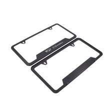 Load image into Gallery viewer, Brand New Universal 1PCS CADILLAC Metal Black License Plate Frame