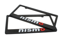 Load image into Gallery viewer, Brand New Universal 1PCS NISMO ABS Plastic Black License Plate Frame Cover