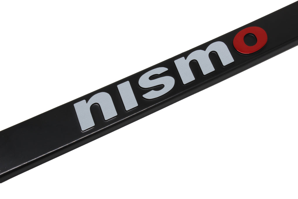 Brand New Universal 1PCS NISMO ABS Plastic Black License Plate Frame Cover