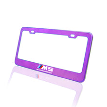 Load image into Gallery viewer, Brand New 1PCS UNIVERSAL BMW M5 COMPETITION Neo Chrome Stainless Steel License Plate Frame