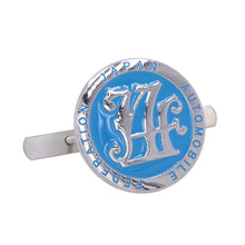 Load image into Gallery viewer, Brand New Universal Japan Automobile Federation JAF METAL Teal Emblem Badge Cars Front Grille