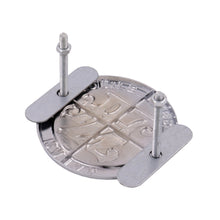 Load image into Gallery viewer, Brand New Universal Japan Automobile Federation JAF METAL GREY Emblem Badge Cars Front Grille