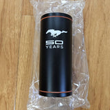 BRAND NEW FORD MUSTANG 50 YEARS Cylindrical Tissue Box Travel Round Aluminum Alloy 15.00 $