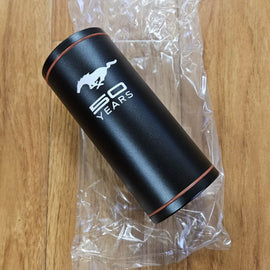 BRAND NEW FORD MUSTANG 50 YEARS Cylindrical Tissue Box Travel Round Aluminum Alloy 15.00 $