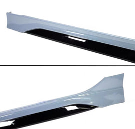 Brand New 2022-2025 Honda Civic Yofer Sonic Gray Black 2 Toned Side Skirt Extension
