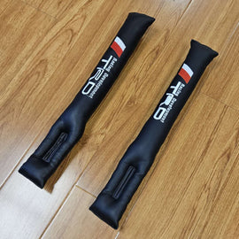 BRAND NEW UNIVERSAL 2PCS TRD BLACK Car Seat Gap Filler Universal Fit Organizer Stop Things from Dropping Under