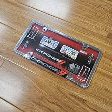 Load image into Gallery viewer, BRAND NEW Official Licensed Product Cruiser Accessories License Plate Frame Dodge Logo Chrome (11036) License Pate Frame
