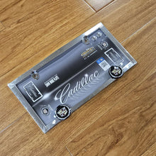 Load image into Gallery viewer, BRAND NEW Official Licensed Product Cruiser Accessories License Plate Frame Cadillac Logo Chrome (10330) License Pate Frame