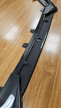 Load image into Gallery viewer, BRAND NEW 3PCS 2022-2024 Honda Civic 4DR SEDAN LX EX Si JDM 3PCS CARBON FIBER LOOK FRONT BUMPER LIP SPLITTER KIT