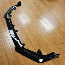 Load image into Gallery viewer, BRAND NEW 2022-2024 Honda Civic 4DR SEDAN LX EX Si JDM 3PCS GLOSSY BLACK FRONT BUMPER LIP SPLITTER KIT
