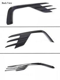 BRAND NEW 2021-2022 HONDA ACCORD YOFER GLOSS BLACK FOG LIGHT LAMP COVER TRIM GARNISH KIT