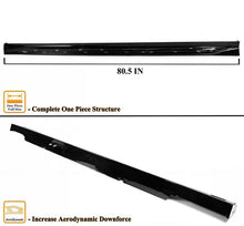 Load image into Gallery viewer, BRAND NEW 2023-2025 Honda Accord 11th Gen Yofer Blk Add On Side Skirt Extension - Pearl White Trim