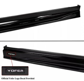 BRAND NEW 2023-2025 Honda Accord 11th Gen Yofer Gloss Black Add On Side Skirt Extension