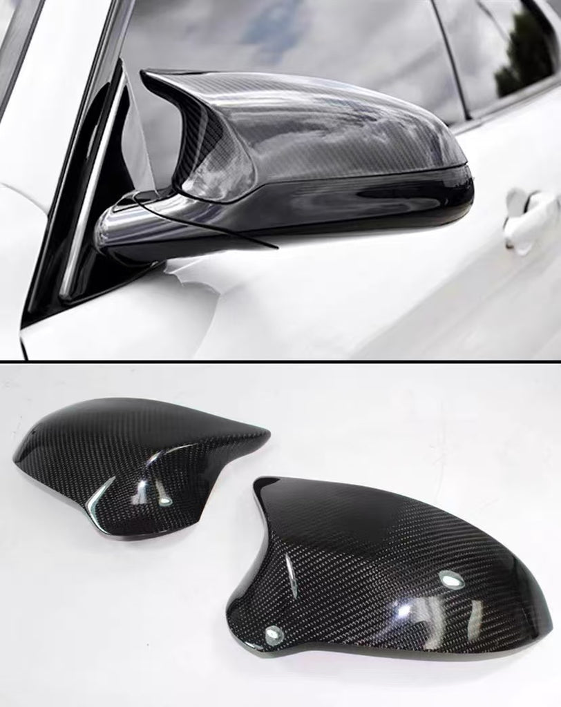 Brand New 2015-2020 BMW M4 F82 Real Carbon Fiber Side View Mirror Cover Caps