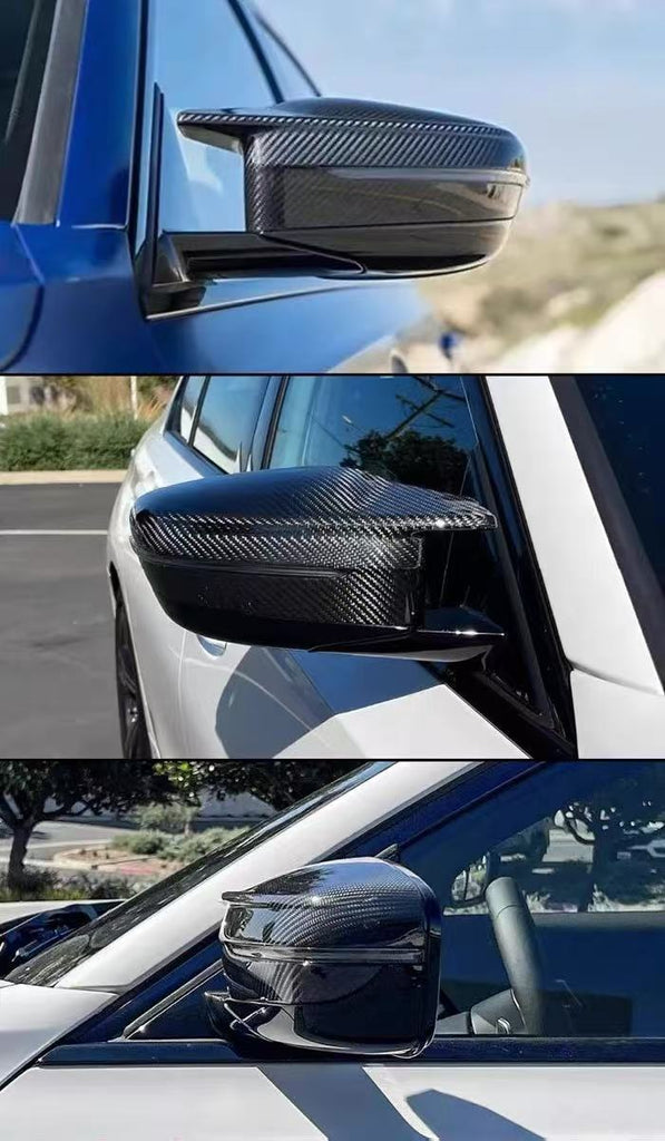 BRAND NEW 2021-2025 BMW G80 G82 G83 G87 M2 M3 M4 CARBON FIBER REPLACEMENT SIDE MIRROR CAPS