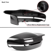 Load image into Gallery viewer, BRAND NEW 2021-2025 BMW G80 G82 G83 G87 M2 M3 M4 CARBON FIBER REPLACEMENT SIDE MIRROR CAPS